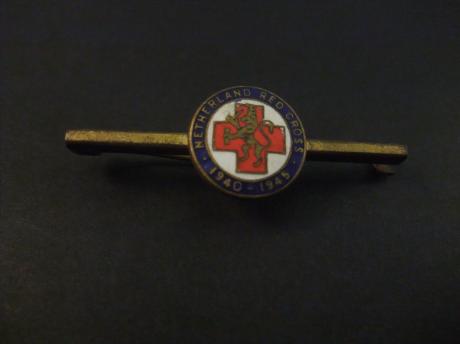 Draagspeld Netherland Red Cross 1940-1945 emaille uitvoering